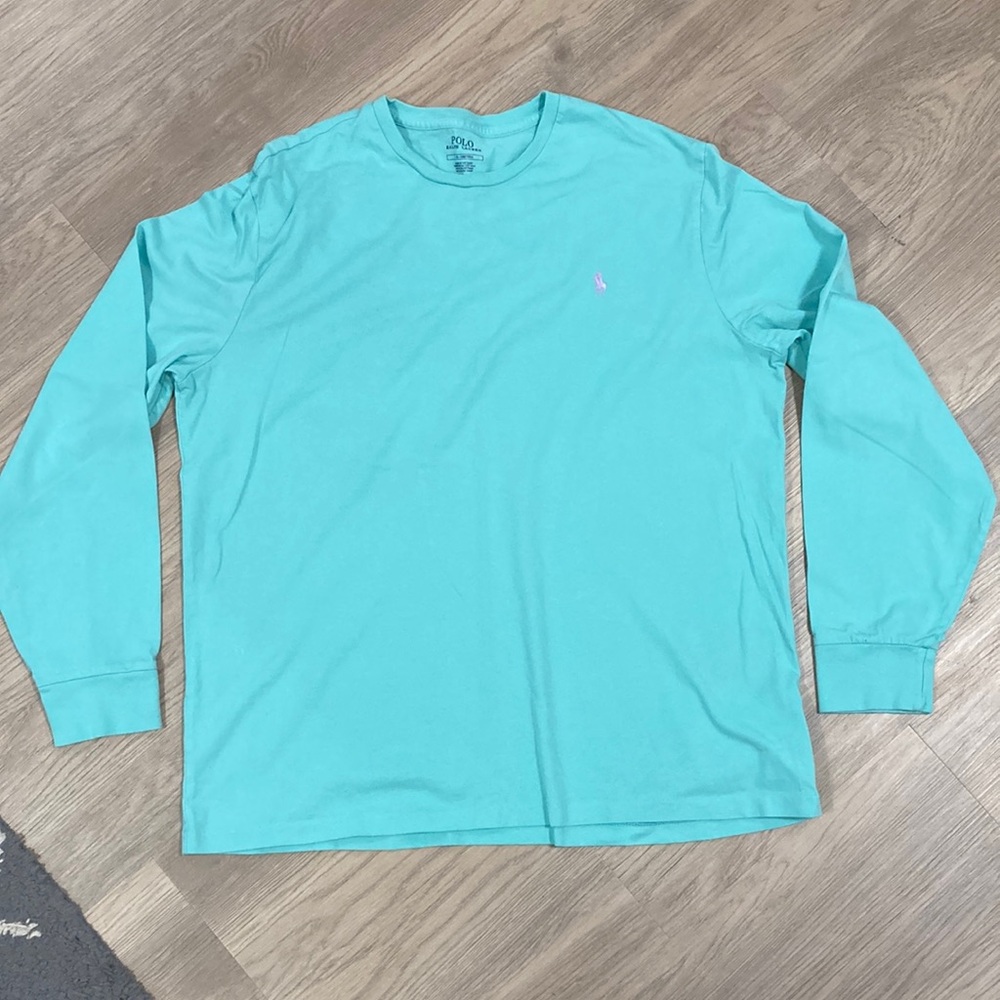 Polo by Ralph Lauren Blue Long Sleeve Tee